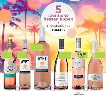 Promoties Cielo pinot grigio blush - Rosé wijnen - Geldig van 30/07/2021 tot 12/08/2021 bij BelBev