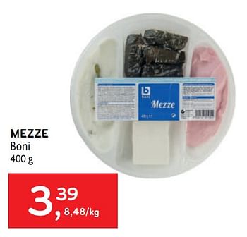 Promotions Mezze boni - Boni - Valide de 28/07/2021 à 10/08/2021 chez Alvo