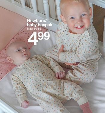 Promoties Newborn- baby boxpak - Huismerk - Zeeman  - Geldig van 24/07/2021 tot 30/07/2021 bij Zeeman