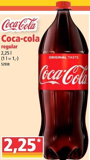 Promotions Coca-cola regular - Coca Cola - Valide de 28/07/2021 à 04/08/2021 chez Norma