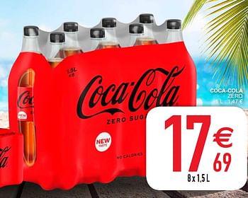 Promoties Coca-cola zéro - Coca Cola - Geldig van 27/07/2021 tot 02/08/2021 bij Cora