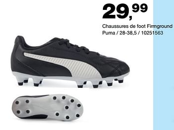 Promotions Chaussures de foot firmground puma - Puma - Valide de 30/07/2021 à 22/08/2021 chez Bristol