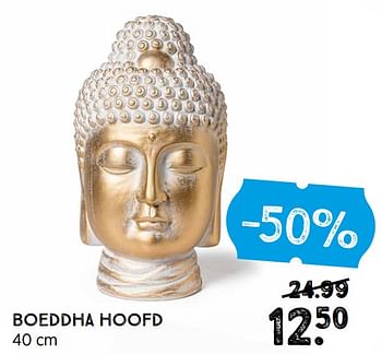 Promoties Boeddha hoofd - Huismerk - Xenos - Geldig van 02/08/2021 tot 08/08/2021 bij Xenos