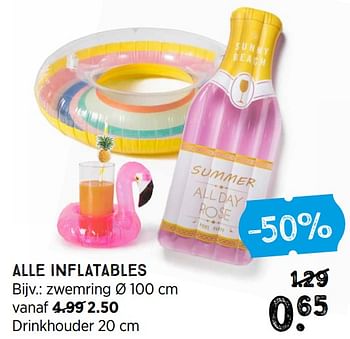 Promoties Inflatable drinkhouder - Huismerk - Xenos - Geldig van 02/08/2021 tot 08/08/2021 bij Xenos