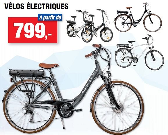 Vélo électrique minerva online hubo