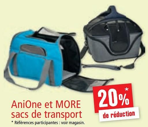 Anione 20% de réduction anione et more sacs de transport - En 