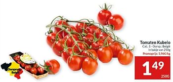 Promoties Tomaten kubelo - Huismerk - Intermarche - Geldig van 03/08/2021 tot 08/08/2021 bij Intermarche