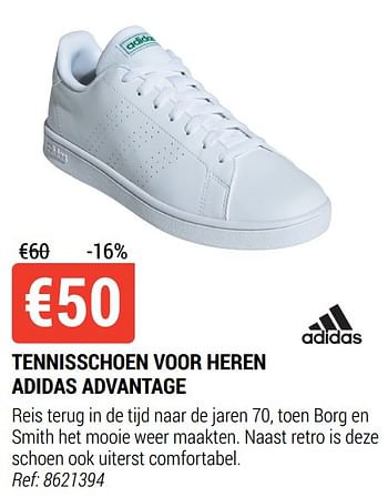 Promoties Tennisschoen voor heren adidas advantage - Adidas - Geldig van 18/08/2021 tot 12/09/2021 bij Decathlon