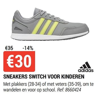 Promoties Sneakers switch voor kinderen - Adidas - Geldig van 18/08/2021 tot 12/09/2021 bij Decathlon