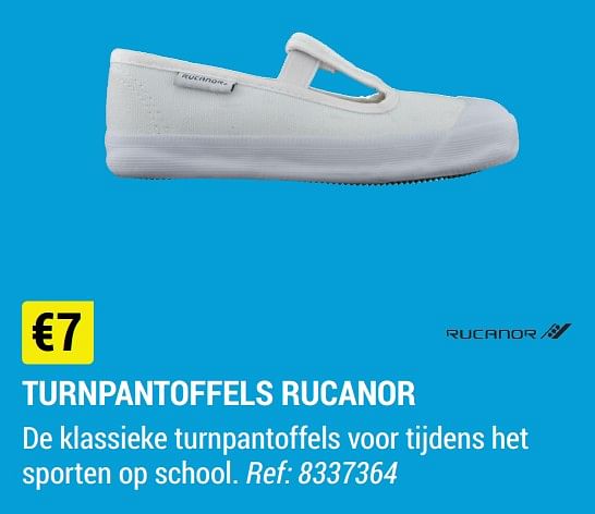 rucanor turnpantoffels decathlon