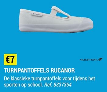 Promoties Turnpantoffels rucanor - Rucanor - Geldig van 18/08/2021 tot 12/09/2021 bij Decathlon