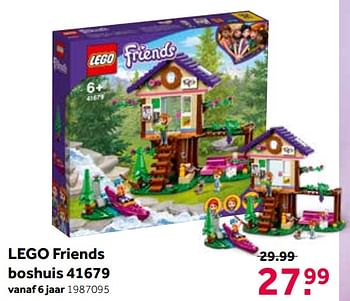 Promoties Lego friends boshuis 41679 - Lego - Geldig van 01/08/2021 tot 15/08/2021 bij Intertoys