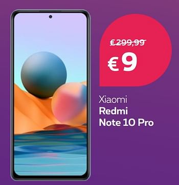 Promotions Xiaomi redmi note 10 pro - Xiaomi - Valide de 02/08/2021 à 31/08/2021 chez Proximus