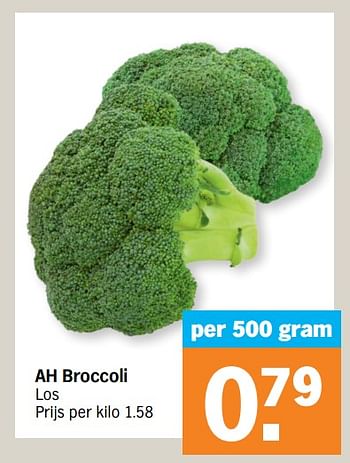 Promoties Ah broccoli - Huismerk - Albert Heijn - Geldig van 09/08/2021 tot 15/08/2021 bij Albert Heijn