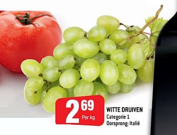 Promoties Witte druiven - Huismerk - Smatch - Geldig van 11/08/2021 tot 17/08/2021 bij Smatch