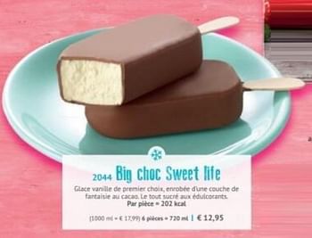 Promotions Big choc sweet life - Produit maison - Bofrost - Valide de 05/07/2021 à 26/08/2021 chez Bofrost
