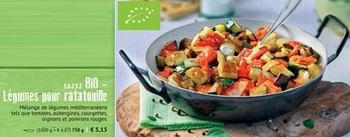 Promotions Bio-légumes pour ratatouille - Produit maison - Bofrost - Valide de 05/07/2021 à 26/08/2021 chez Bofrost