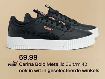 Promoties Carina bold metallic - Puma - Geldig van 15/08/2021 tot 05/09/2021 bij vanHaren