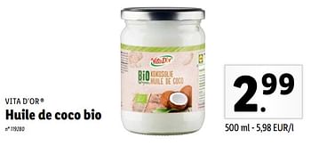 Promo Eau De Coco Bio chez Lidl