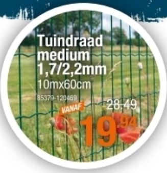 Promoties Tuindraad medium - Huismerk - Cevo - Geldig van 19/08/2021 tot 08/09/2021 bij Cevo Market