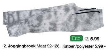 Promoties Joggingbroek - Huismerk - Zeeman  - Geldig van 21/08/2021 tot 27/08/2021 bij Zeeman