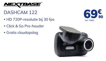 Promoties Nextbase dashcam 122 - Nextbase - Geldig van 20/08/2021 tot 05/10/2021 bij Auto 5