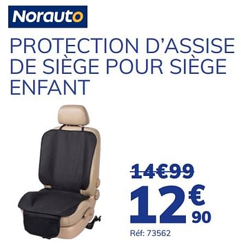 Promotions Protection d’assise de siège pour siège enfant - Norauto - Valide de 20/08/2021 à 05/10/2021 chez Auto 5