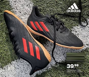 Promoties Voetbalschoenen indoor adidas - Adidas - Geldig van 25/08/2021 tot 12/09/2021 bij Bristol