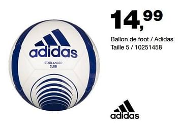 Promotions Ballon de foot - adidas taille 5 - Adidas - Valide de 25/08/2021 à 12/09/2021 chez Bristol