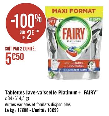 Promo Sun tablettes lave-vaisselle tout en 1 chez Casino Supermarchés