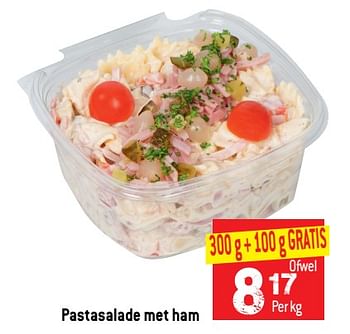 Promoties Pastasalade met ham - Huismerk - Buurtslagers - Geldig van 01/09/2021 tot 07/09/2021 bij Smatch