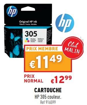 HP CARTOUCHE HP-305 COULEUR