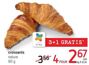 Promotions Croissants nature - Produit Maison - Spar Retail - Valide de 09/09/2021 à 22/09/2021 chez Spar (Colruytgroup)