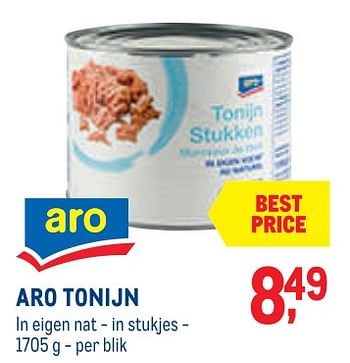 Promoties Aro tonijn - Artist & Co - Geldig van 01/09/2021 tot 30/09/2021 bij Metro