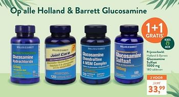 Promoties Glucosamine sulfaat 1000 mg - Huismerk - Holland & Barrett - Geldig van 06/09/2021 tot 03/10/2021 bij Holland & Barret