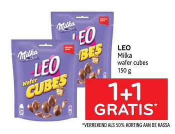 Promoties Leo milka 1+1 gratis - Milka - Geldig van 22/09/2021 tot 05/10/2021 bij Alvo