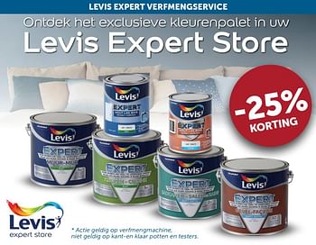 Promoties -25% korting levis expert store - Levis - Geldig van 21/09/2021 tot 19/10/2021 bij Zelfbouwmarkt