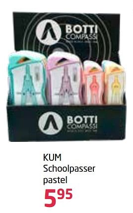 Promoties Kum schoolpasser pastel - Kum - Geldig van 05/09/2021 tot 19/09/2021 bij Vavantas