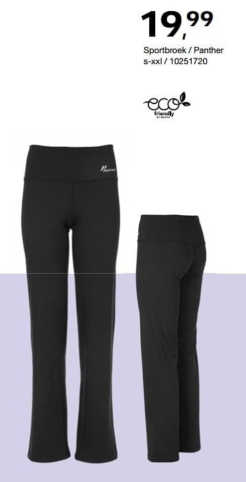 Panther sportbroek discount