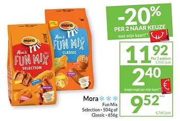 Promoties Mora fun mix selection of classic - Mora - Geldig van 21/09/2021 tot 26/09/2021 bij Intermarche