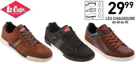 Chaussure lee clearance cooper