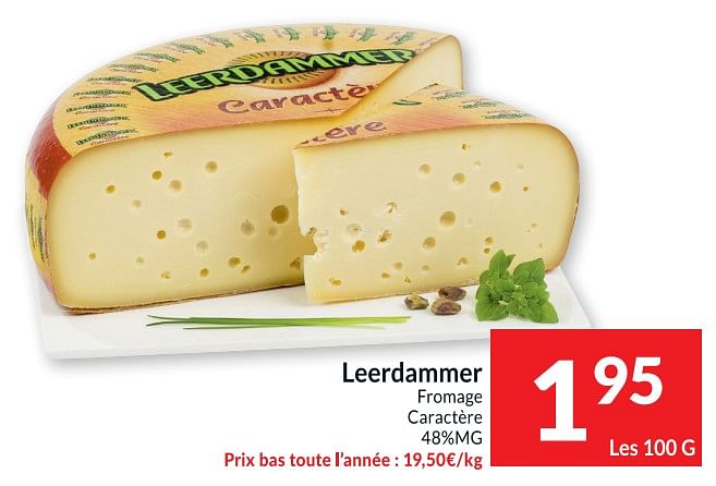 Leerdammer Leerdammer fromage caract re En promotion chez