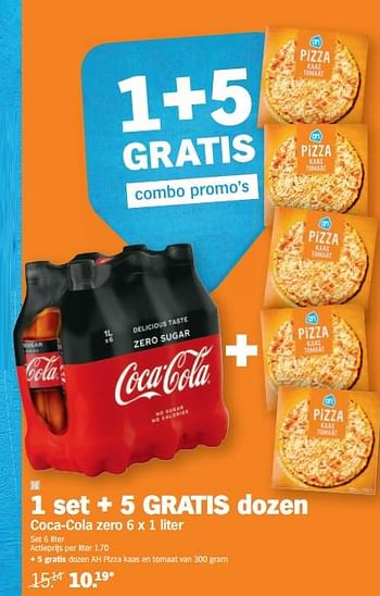 Promoties Coca-cola zero - Coca Cola - Geldig van 20/09/2021 tot 26/09/2021 bij Albert Heijn