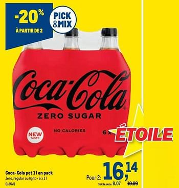 Promotions Coca-cola - Coca Cola - Valide de 22/09/2021 à 05/10/2021 chez Makro