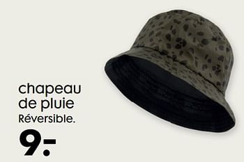 Promotions Chapeau de pluie - Produit maison - Hema - Valide de 22/09/2021 à 05/10/2021 chez Hema