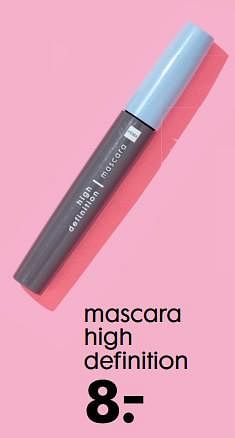 Promotions Mascara high definition - Produit maison - Hema - Valide de 22/09/2021 à 05/10/2021 chez Hema