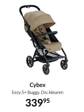 Promoties Cybex eezy s+ buggy - Cybex - Geldig van 21/09/2021 tot 18/10/2021 bij BabyPark