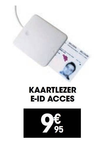 Promoties Kaartlezer e-id acces - Huismerk - Electro Depot - Geldig van 30/09/2021 tot 17/10/2021 bij Electro Depot