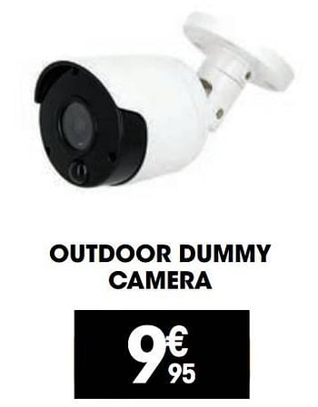 Promoties Outdoor dummy camera - Huismerk - Electro Depot - Geldig van 30/09/2021 tot 17/10/2021 bij Electro Depot