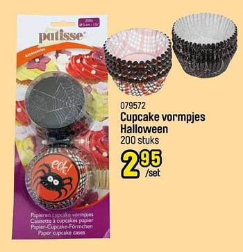 Promoties Cupcake vormpjes halloween - Huismerk - Happyland - Geldig van 27/09/2021 tot 06/11/2021 bij Happyland